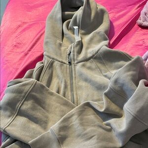 lululemon athletica Tan Bomber Jacket